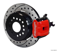 Load image into Gallery viewer, Wilwood Combination Parking Brake Rear Kit 12.19in Dia 0.81in Rotor Thickness - Red Drilled