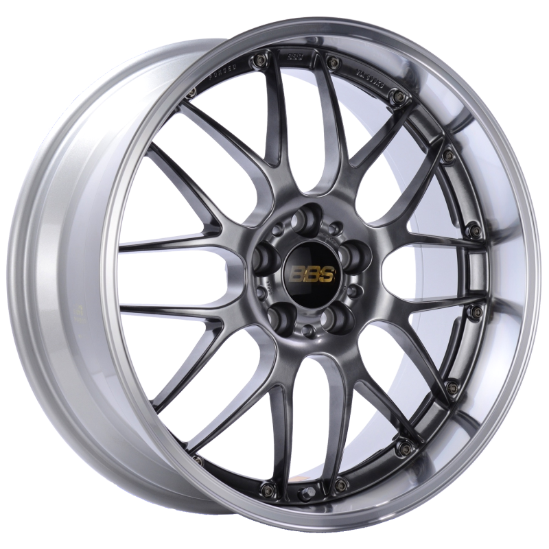 BBS RS-GT 18x11 5x130 ET45 CB71.6 Diamond Black Center Diamond Cut Lip Wheel