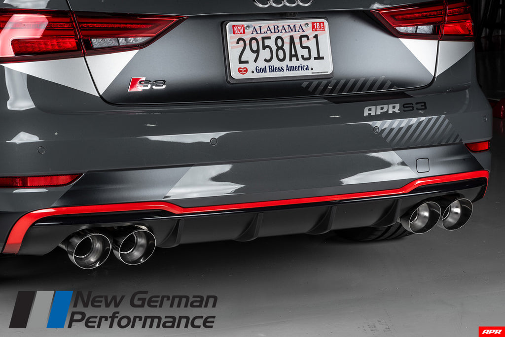 APR Catback Exhaust System - Audi 8V S3 Sedan