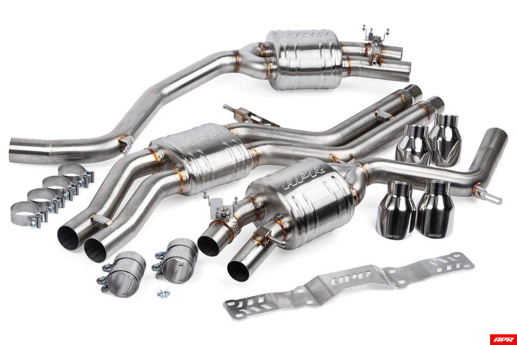 APR C7 / C7.5 S6 / S7 4.0 TFSI Catback Exhaust System - No Center Muffler