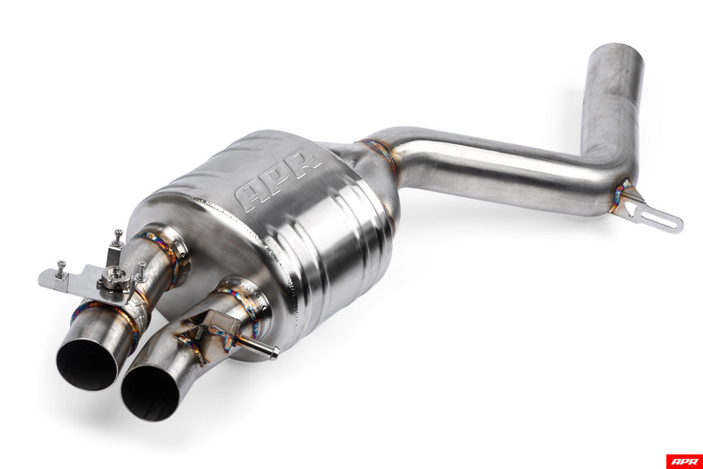 APR C7, C7.5 RS6, RS7 4.0 TFSI Catback Exhaust System - With Center Muffler