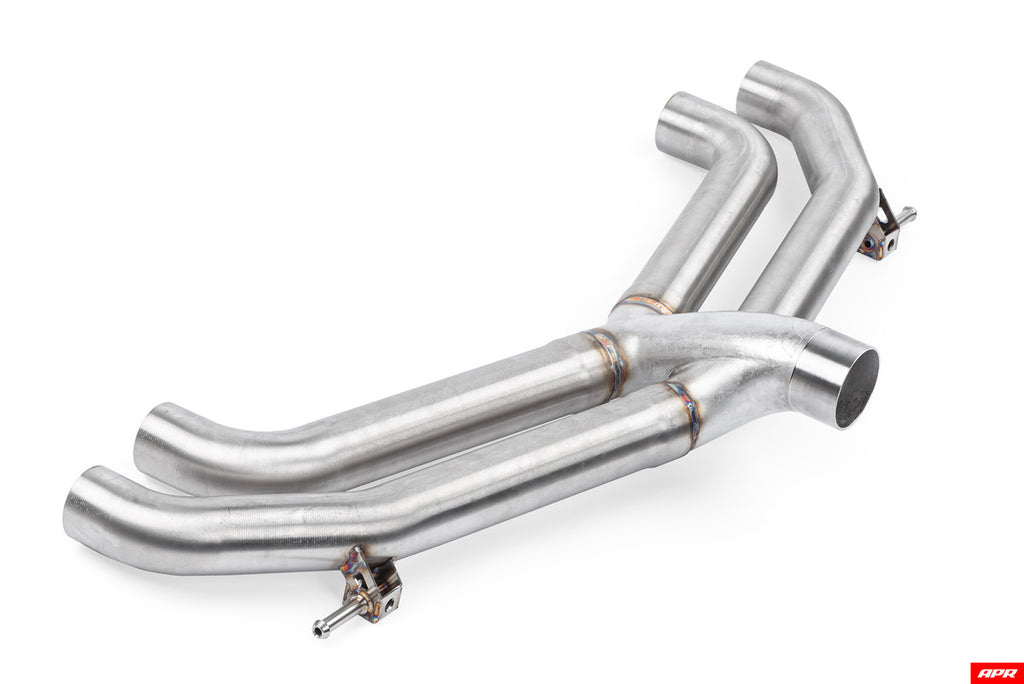 APR Pre-Facelift MK7 Golf R Catback Exhaust System - No Valves or Mufflers - NLA