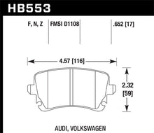 Load image into Gallery viewer, Hawk HP+ Street Brake Pads