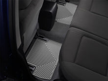 Load image into Gallery viewer, WeatherTech 10+ BMW 7-Series (F01) Rear Rubber Mats - Grey