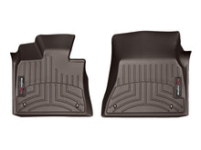 Load image into Gallery viewer, WeatherTech 2014+ BMW X5 Front FloorLiner - Cocoa