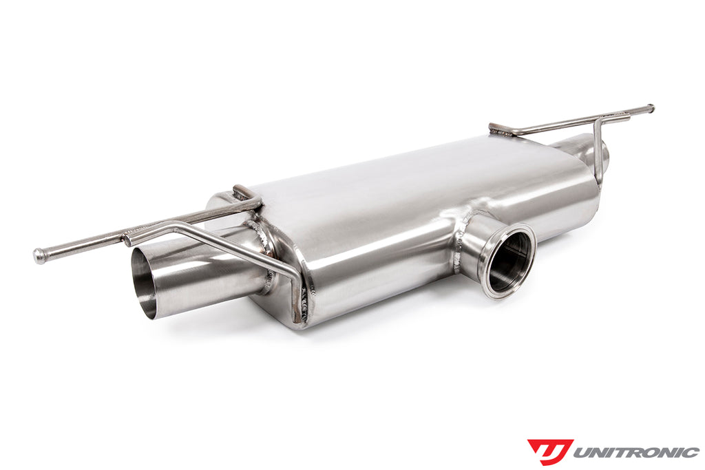 UNITRONIC CAT-BACK EXHAUST FOR MK7, MK7.5 GTI, CHROME TIPS