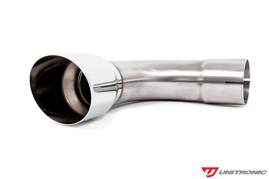 UNITRONIC CAT-BACK EXHAUST FOR MK7, MK7.5 GTI, CHROME TIPS