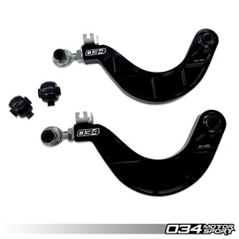 034MOTORSPORT REAR UPPER ADJUSTABLE CONTROL ARM PAIR, MOTORSPORT, 8J/8P/8V/8Y AUDI A3/S3/RS3/TT/TTS/TTRS, MK5/MK6/MK7/MK8 VW GOLF/JETTA/GTI/GLI