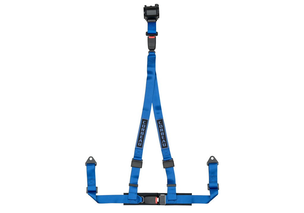 Corbeau - 2" 3-Point, Bolt-in - Retractable Harness