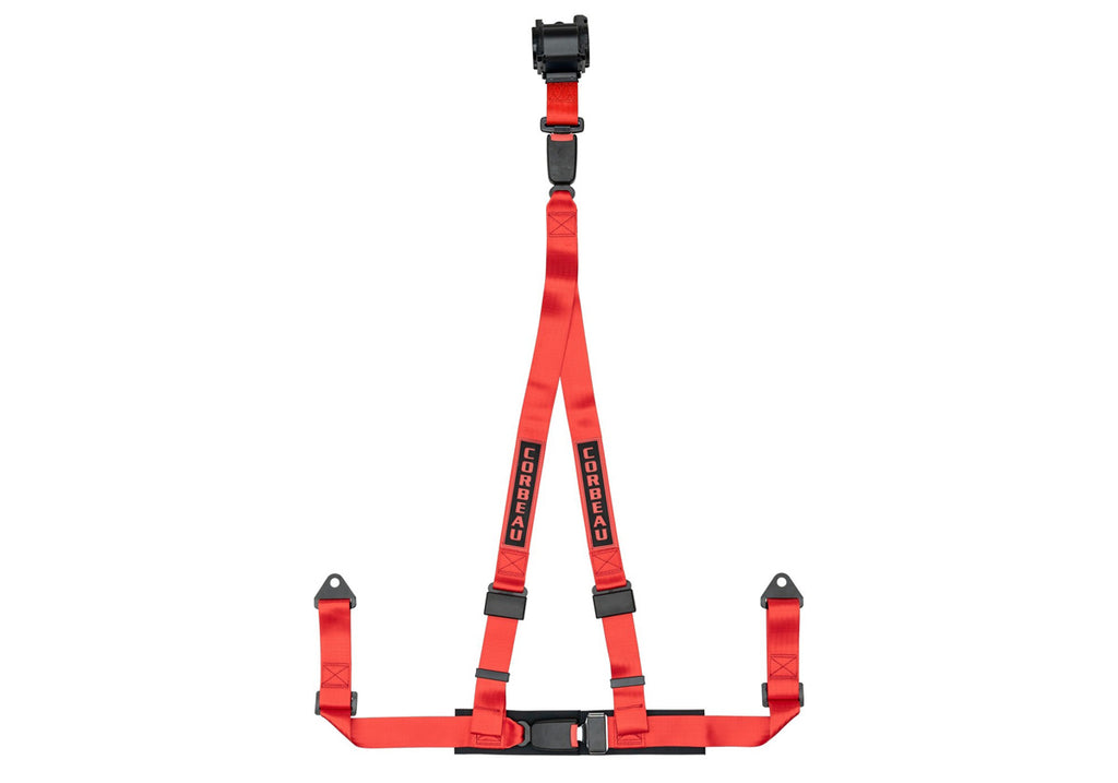 Corbeau - 2" 3-Point, Bolt-in - Retractable Harness