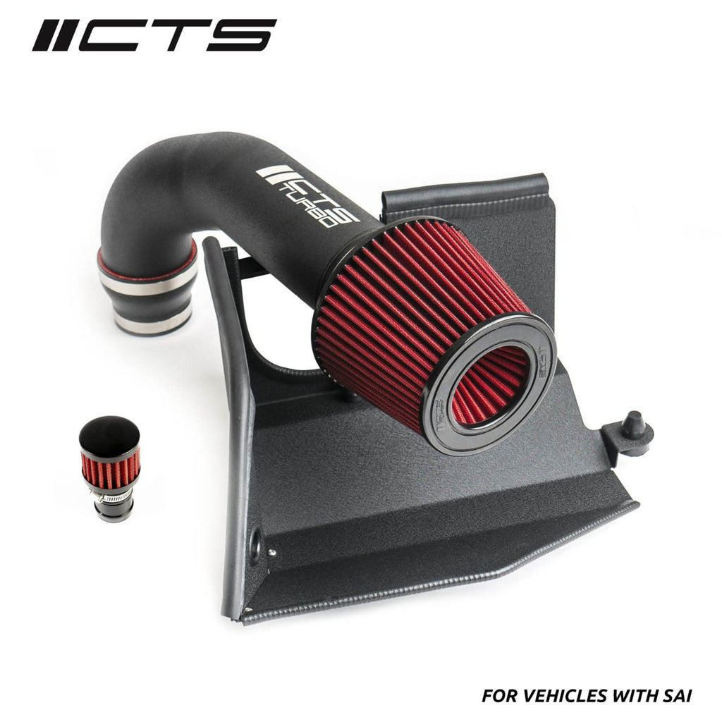 CTS TURBO MK7/7.5 VW GOLF, GTI, GLI, AUDI 8V A3, AUDI 8S TT INTAKE (2015+ MQB MODELS WITH SAI)