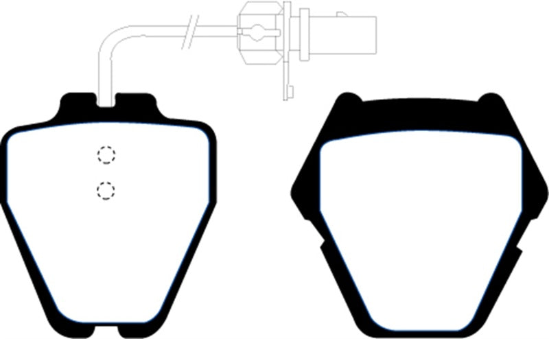 EBC 02-05 Volkswagen Passat 4.0 (8 Pad Set) Greenstuff Front Brake Pads