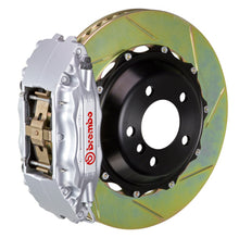 Load image into Gallery viewer, Brembo 00-06 Suburban Rr GT BBK 4Pis Cast 2pc 355x32 2pc Rotor Slotted Type1-Silver