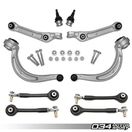 034Motorsport Density Line Control Arm Kit Upper Adjustable, B9/B9.5 Audi A4/S4/RS4, A5/S5/RS5