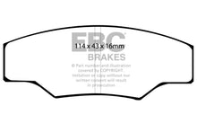 Load image into Gallery viewer, EBC Brakes Yellowstuff Performance Brake Pads