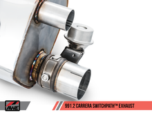 Load image into Gallery viewer, AWE Tuning Porsche 911 (991.2) Carrera / S SwitchPath Exhaust for PSE Cars - Chrome Silver Tips