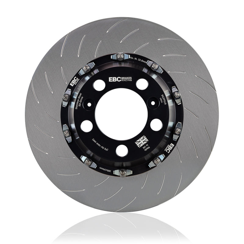 EBC Racing 05-08 Audi RS4 (B7) 2 Piece SG Racing Front Rotors