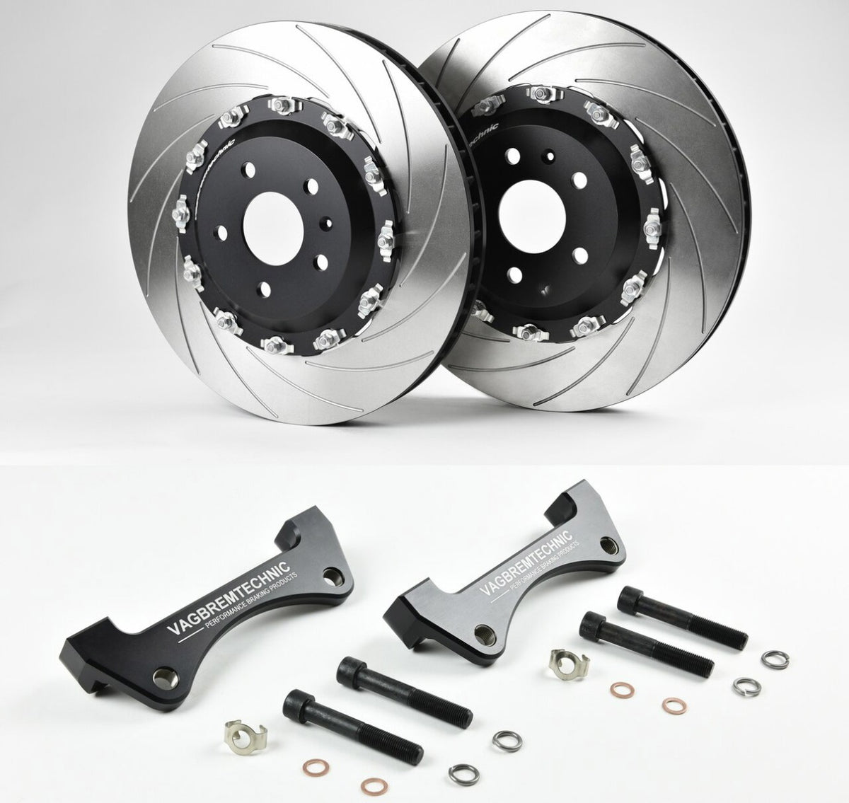 Vagbremtechnic Front 2-Piece 362x32mm Disc Upgrade Kit – New German ...