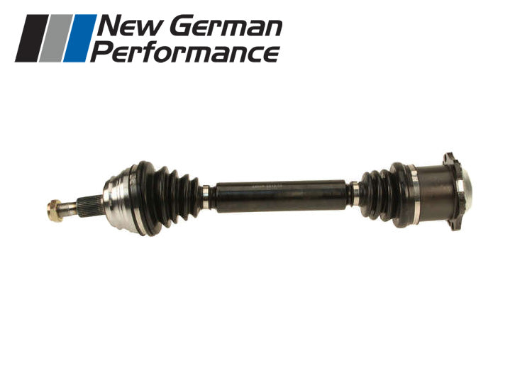 OEM Left Front Axle Assembly - 2006-2007 Mk5 2.5 Manual Transmission, Mk5 1.9L TDI Auto or Manual Transmission