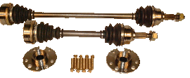 The Driveshaft Shop - 1993-1998 Golf, GTI, Jetta, Corrado VR6 02A 500HP Level 3 Axle/Hub kit