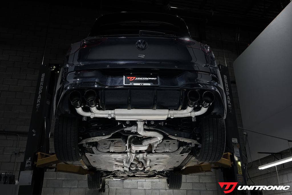 UNITRONIC CAT-BACK EXHAUST SYSTEM - VW MK8 GOLF R