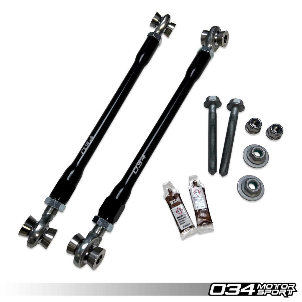 034MOTORSPORT DYNAMIC+ CAMBER TOE KIT, GEN 1, GEN 1.5 AUDI R8 (4.2 V8, 5.2 V10)