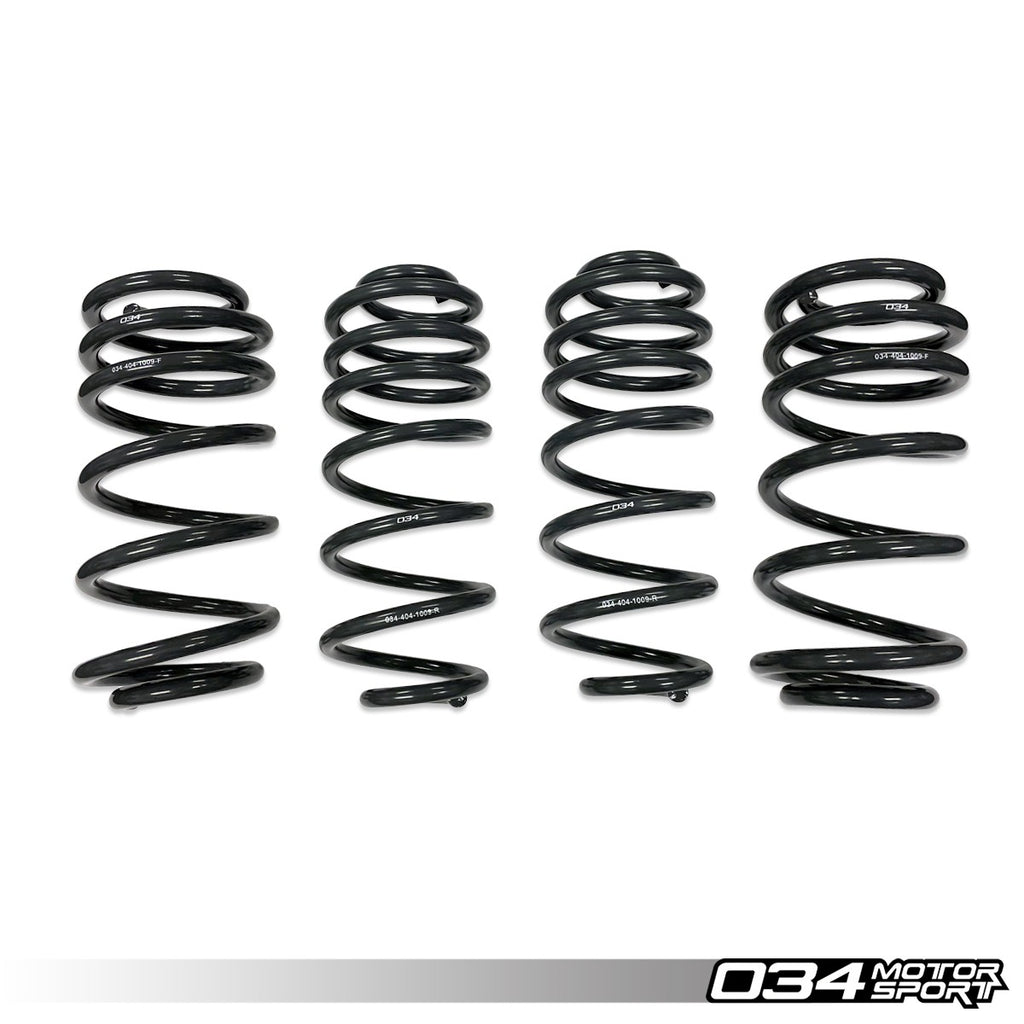 034MOTORSPORT DYNAMIC+ LOWERING SPRINGS FOR B8/B8.5 AUDI Q5/SQ5