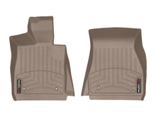Load image into Gallery viewer, WeatherTech 19+ BMW 850i Coupe Front FloorLiner - Tan