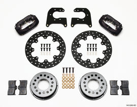 Wilwood Forged Dynalite Rear Drag Kit Drilled Rotor Mopar-Dana 2.36in Offset