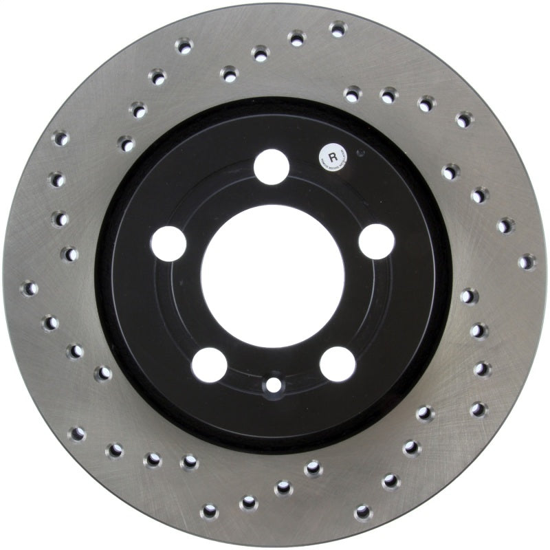 StopTech 03-05 VW Golf GTi (vented rear discs) Drilled Right Rear Rotor