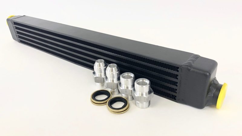 CSF 82-94 BMW 3 Series (E30) High Performance Oil Cooler w/-10AN Male & OEM Fittings