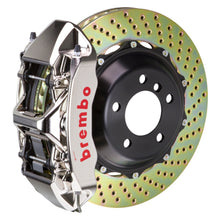 Load image into Gallery viewer, Brembo 08-14 C-Class (Excl 4MATIC/AMG) Fr GTR BBK 6Pis Billet 355x32 2pc Rotor Drilled-Nickel