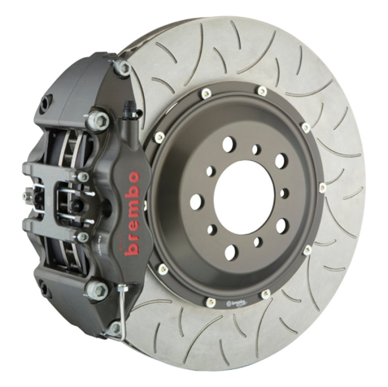 Brembo 05-14 Mustang GT PISTA Front Race BBK 6 Piston Forged380x34x6 5a 2pc Rotor T3-Clear HA