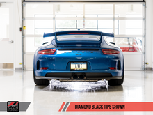 Load image into Gallery viewer, AWE Tuning Porsche 991 GT3 / RS SwitchPath Exhaust - Diamond Black Tips