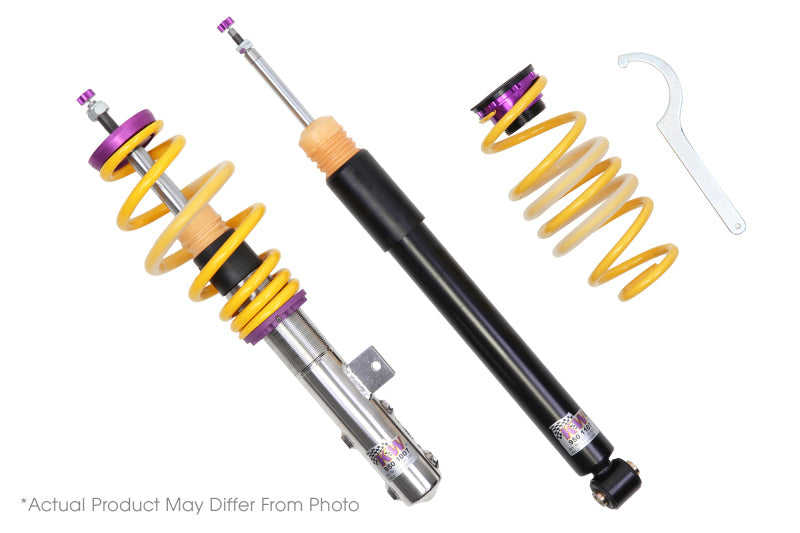 KW Coilover Kit V2 Audi A4 S4 (8K/B8) w/ electronic dampening controlSedan FWD + Quattro