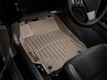 Load image into Gallery viewer, WeatherTech 2016+ BMW 7-Series Front FloorLiner - Tan (Vehicles w/ Rear Executive Lounge Seating)
