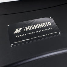 Load image into Gallery viewer, Mishimoto Universal Carbon Fiber Intercooler - Gloss Tanks - 600mm Black Core - C-Flow - R V-Band