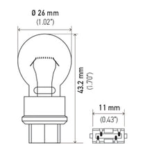 Load image into Gallery viewer, Hella Bulb 3156 12V 27W W2.5x16d S8