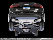 Load image into Gallery viewer, AWE Tuning Audi C7.5 A6 3.0T Touring Edition Exhaust - Quad Outlet Diamond Black Tips