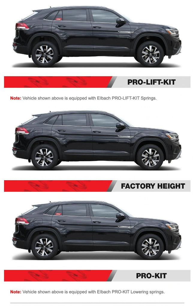 Eibach Pro-Kit Performance Lowering Springs - VW Atlas