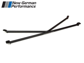 Euro Sport Rear X-Brace Stress Bar - VW Mk7/Mk7.5, Mk8/Mk8.5 Golf, GTI, Golf R