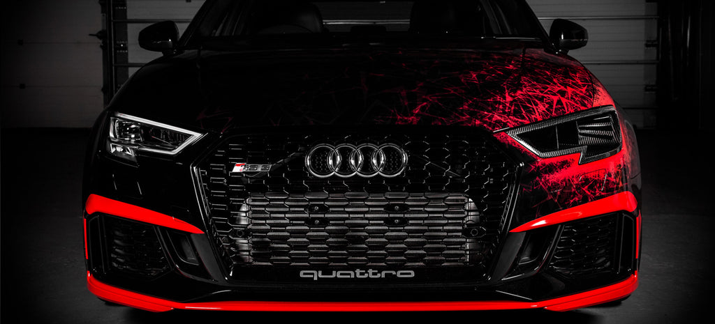 Eventuri Audi RS3 Carbon Fiber Headlamp Race Duct