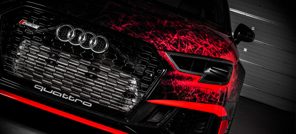 Eventuri Audi RS3 Carbon Fiber Headlamp Race Duct