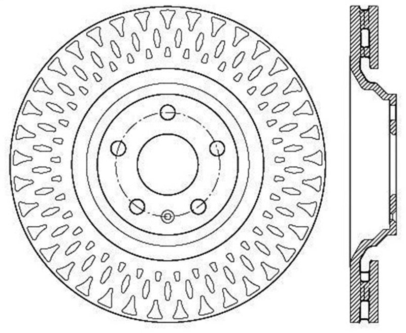 StopTech Slotted Sport Brake Rotor