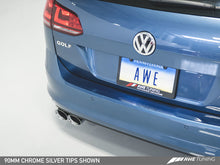 Load image into Gallery viewer, AWE Tuning VW MK7 Golf SportWagen Track Edition Exhaust w/Chrome Silver Tips (90mm)