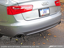 Load image into Gallery viewer, AWE Tuning Audi C7 A6 3.0T Touring Edition Exhaust - Dual Outlet Diamond Black Tips