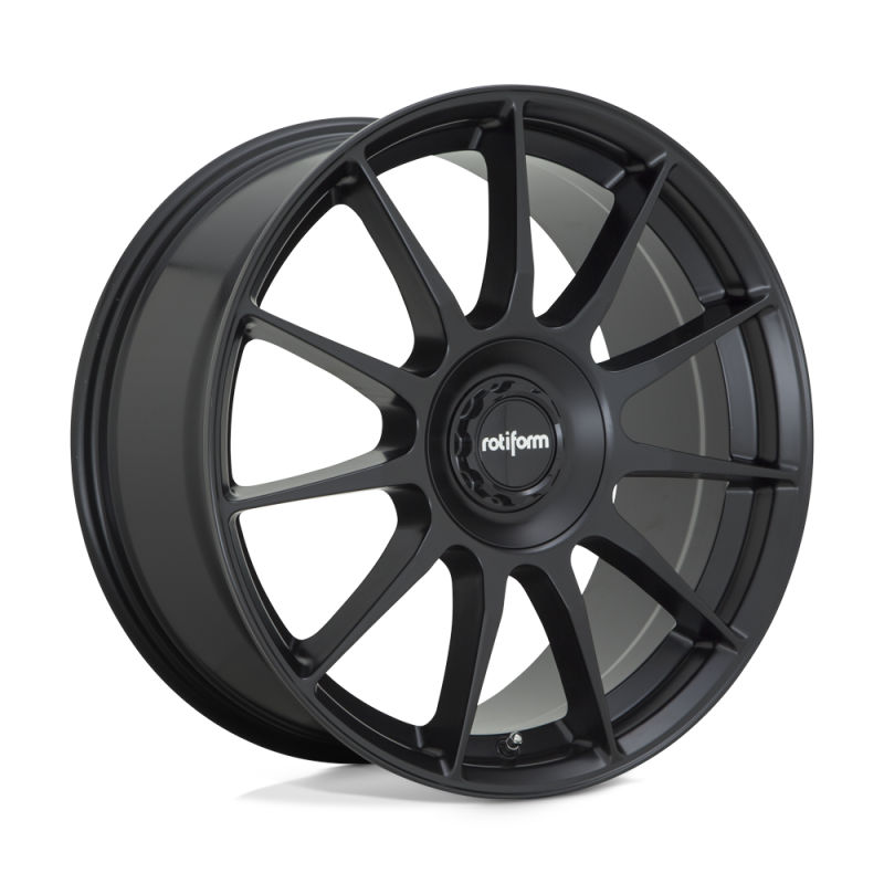 Rotiform R168 DTM Wheel 20x8.5 5x112/5x120 35 Offset Concial Seats - Satin Black