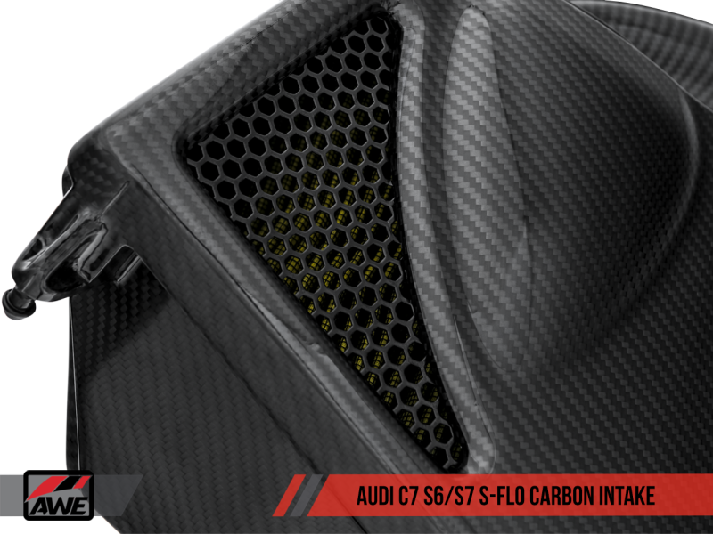 AWE Tuning Audi C7 S6 / S7 4.0T S-FLO Carbon Intake V2