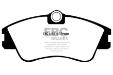 Load image into Gallery viewer, EBC 93-96 Volkswagen Eurovan 2.5 Solid Rotors Greenstuff Front Brake Pads