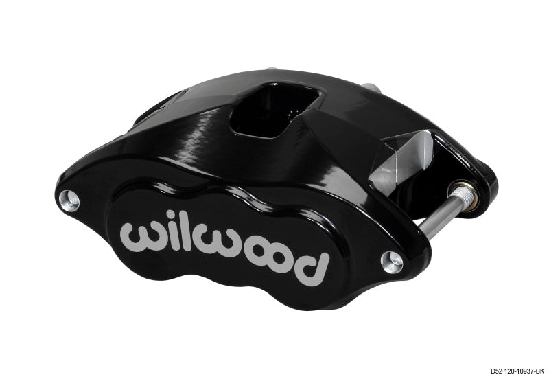 Wilwood Caliper-D52-Black Pwdr 2.00/2.00in Pistons 1.04in Disc